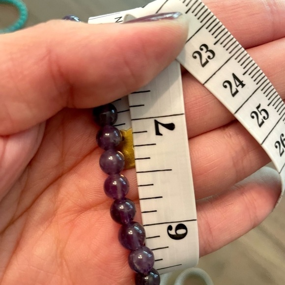 Hamsa hand, peace and love and key charm bead bracelets - Picture 6 of 7